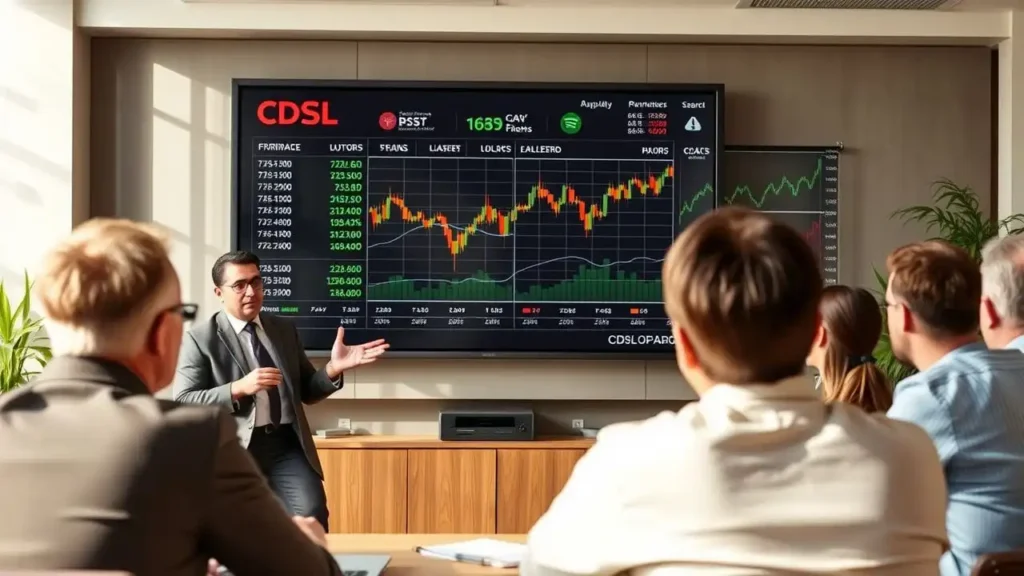 CDSL Share Price Update