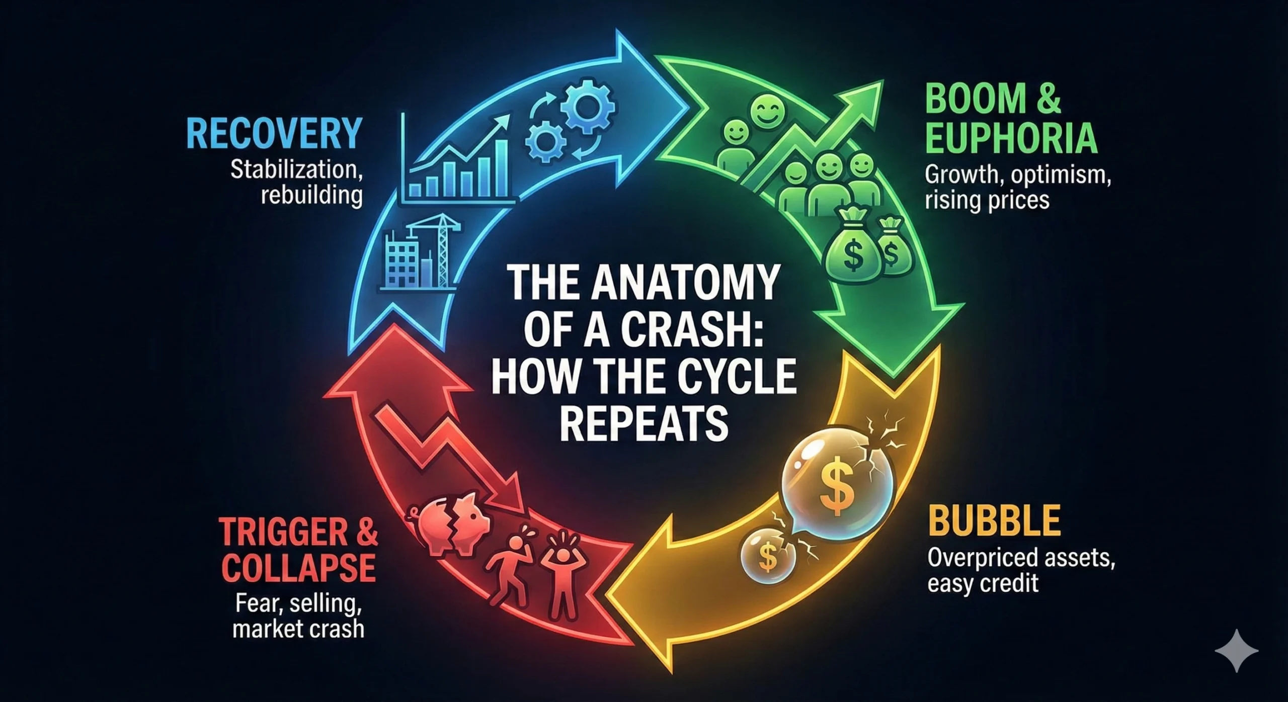 Understanding Financial Crises Cycles Prediction