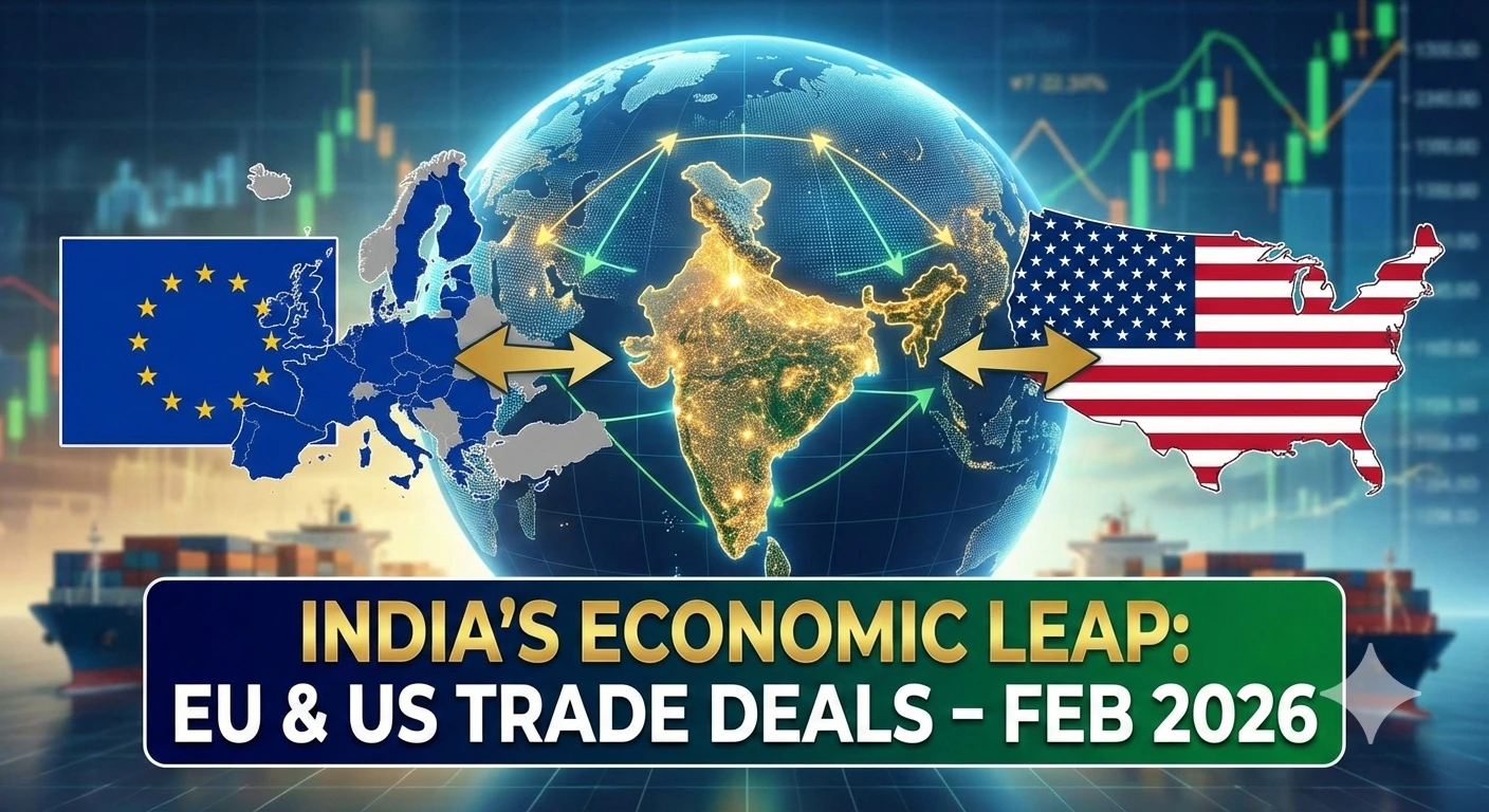 Diplomacy Masterstroke by India striking Trade deal with both US and EU